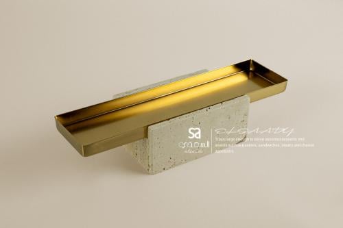 صينيه بقاعدة رخام 9x35 سم (SA-1023)