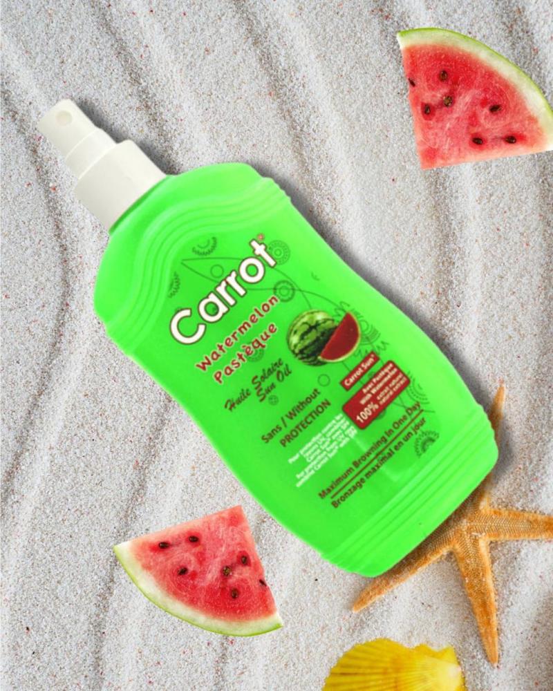 كاروت صن زيت التسمير بالبطيخ 200مل
