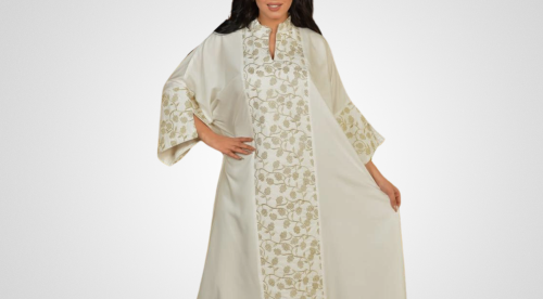 جلابية ليالينا - ابيض