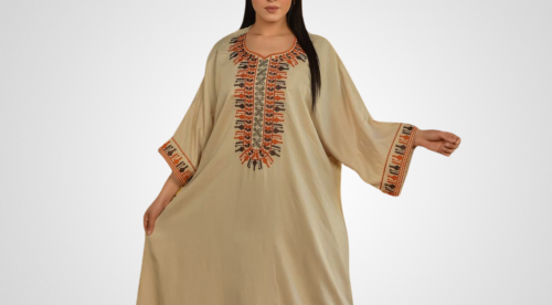 جلابية الأناقة - بيج