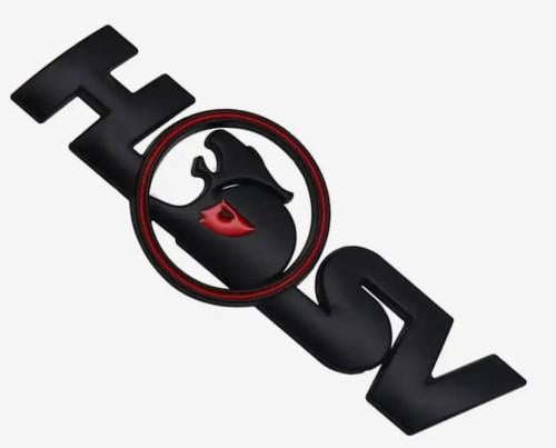 علامة شعار هولدن اللون الاسود واحمر