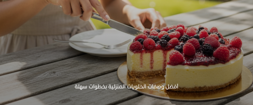 أفضل وصفات الحلويات المنزلية بخطوات سهلة