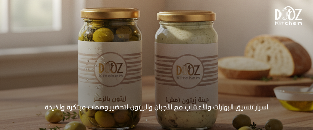 أسرار تنسيق البهارات والأعشاب مع الأجبان والزيتون لتحضير وصفات مبتكرة ولذيذة