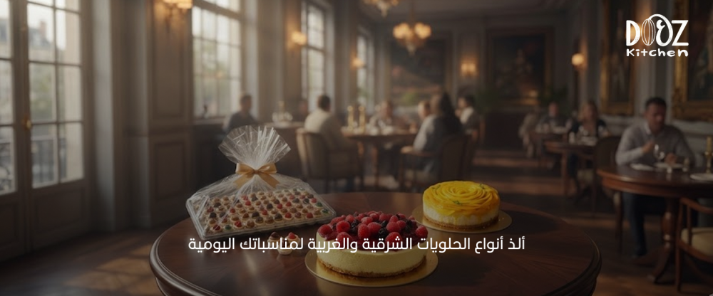 ألذ أنواع الحلويات الشرقية والغربية لمناسباتك اليومية