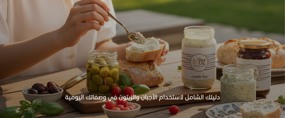 دليلك الشامل لاستخدام الأجبان والزيتون في وصفاتك اليومية