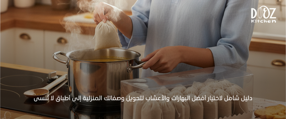 دليل شامل لاختيار أفضل البهارات والأعشاب لتحويل وصفاتك المنزلية إلى أطباق لا تُنسى