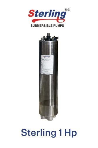 ماطور هندي ستيرلينج 1 ح 1 فاز 220 ف 4"