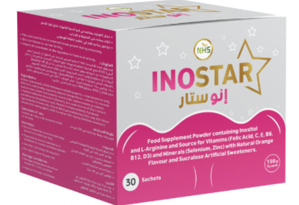 Inostar - Inositol 2g, l-arginine, glutathione, 30 sachets