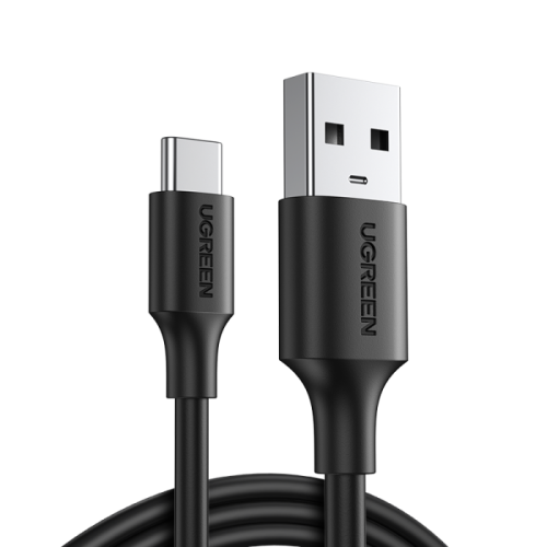 يوجرين سلك شاحن USB إلى USB-C بطول 2 م - أسود