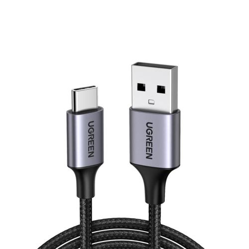 يوجرين سلك شاحن نايلون مظفر USB إلى USB-C بطول 1 م...