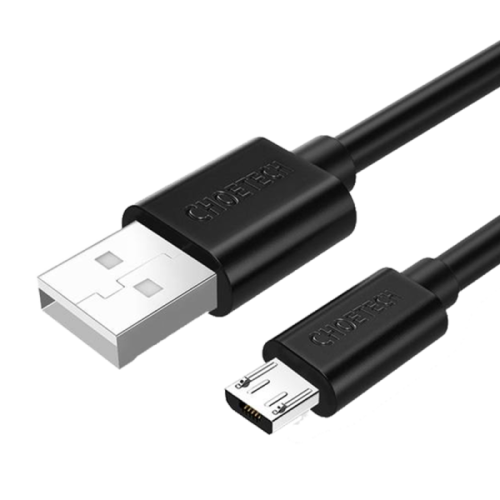 تشويتيك سلك شاحن USB الى مايكرو USB بطول 1م - اسود