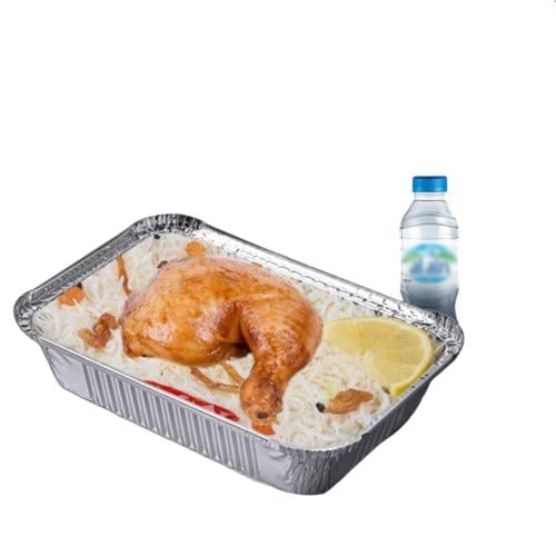 وجبة الغداء +الماء