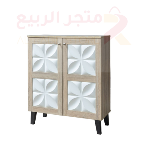 جزامة ماليزي خشب بيج 2باب رقم SC-060