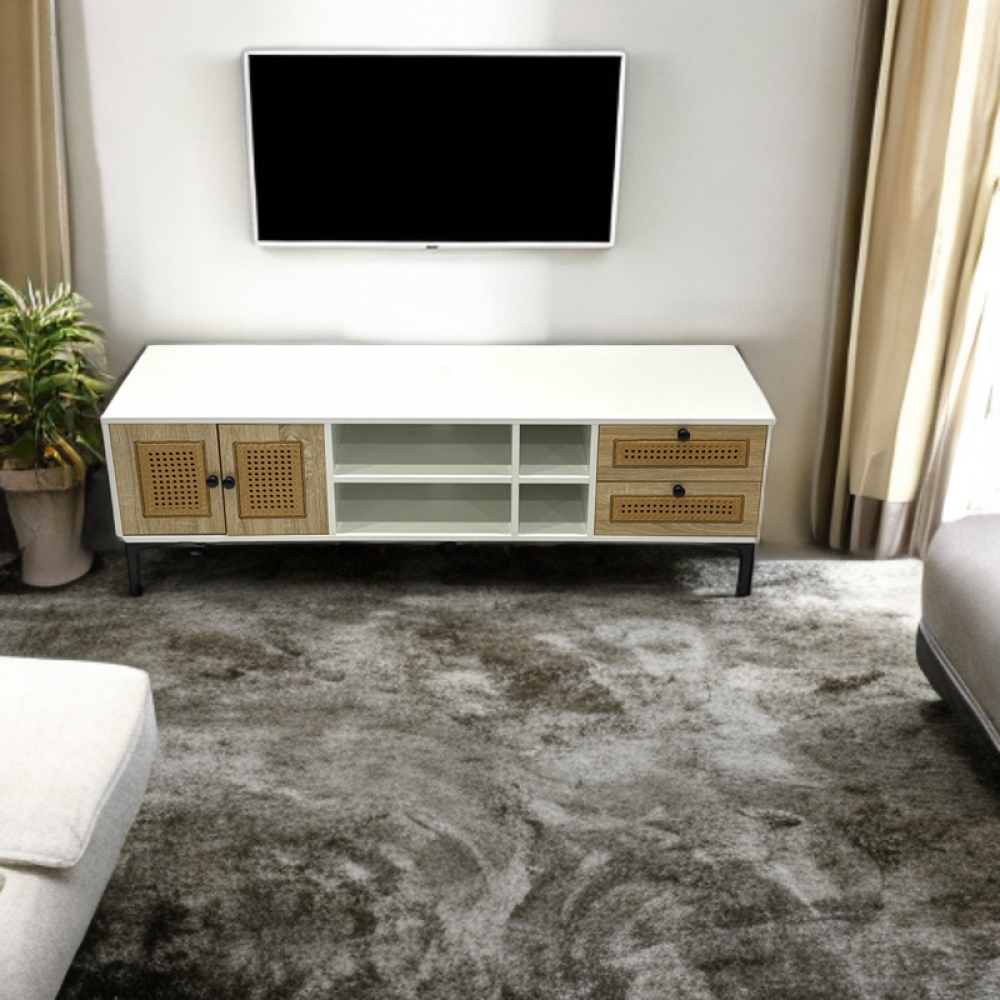 طاولة بلازما خشب رقم M0834WHIT