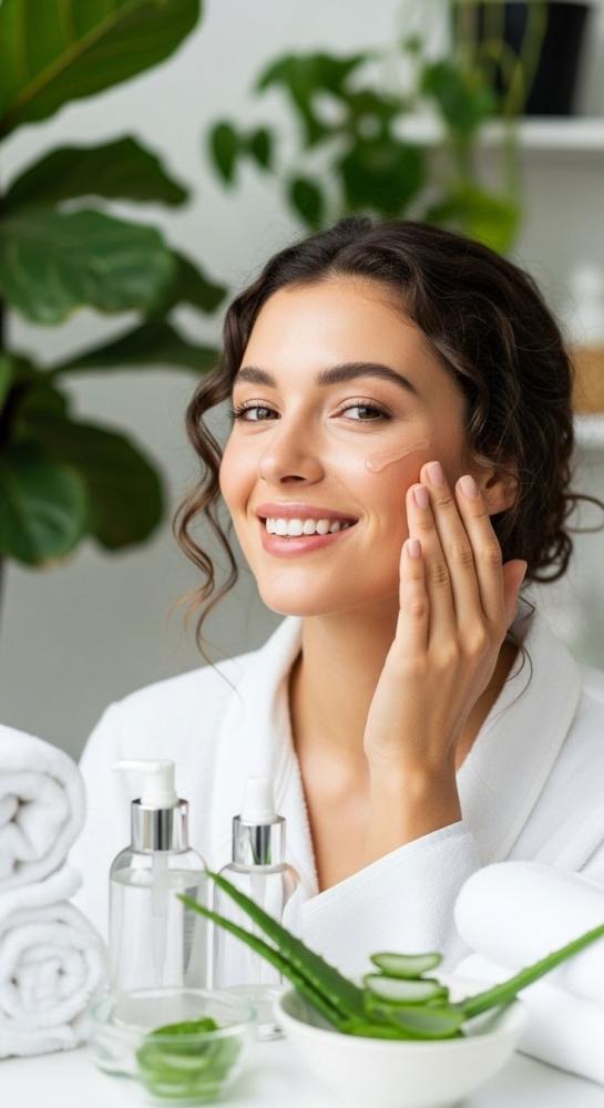 الاعتناء بالبشرة