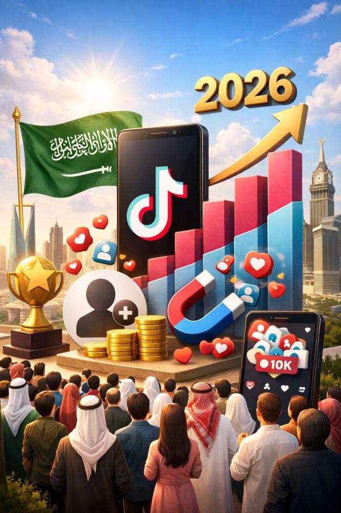 أفضل موقع زيادة متابعين تيك توك في السعودية – دليل شامل 2026