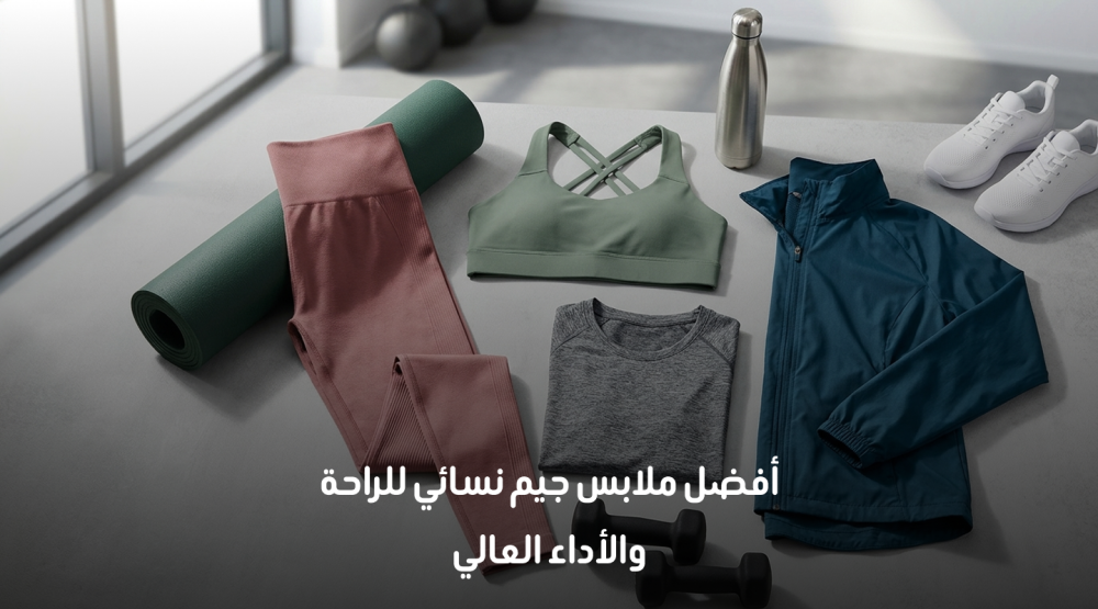 أفضل ملابس جيم نسائي للراحة والأداء العالي