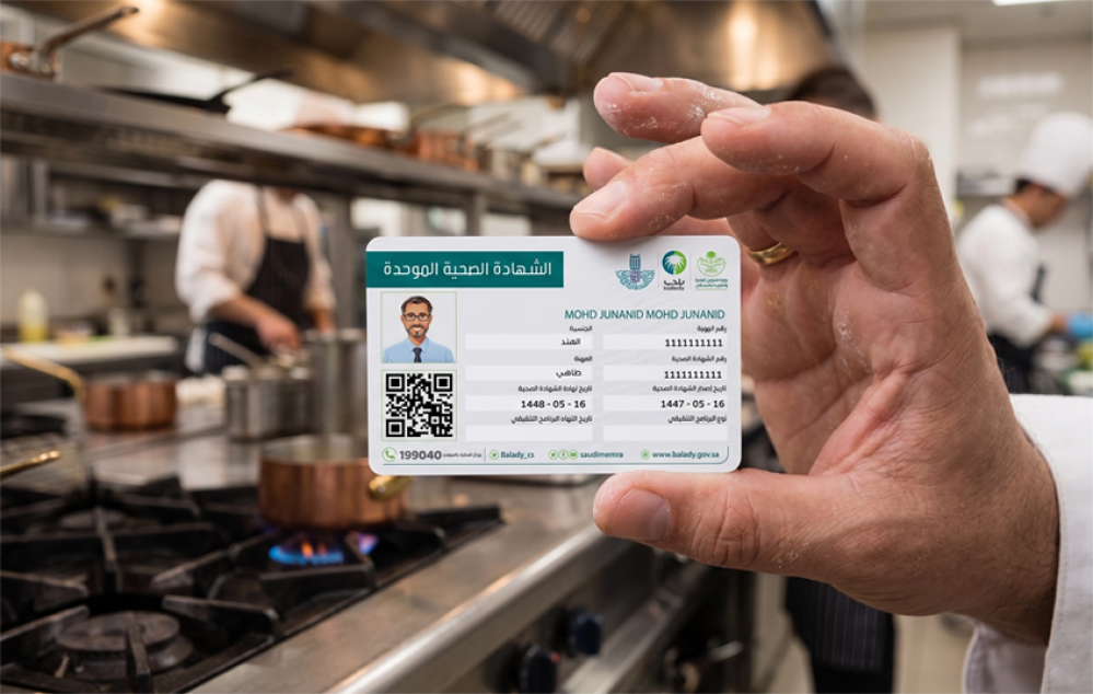 طباعة البطاقات الصحية للمطاعم والمحلات: جودة واحترافية مطابقة لاشتراطات البلدية
