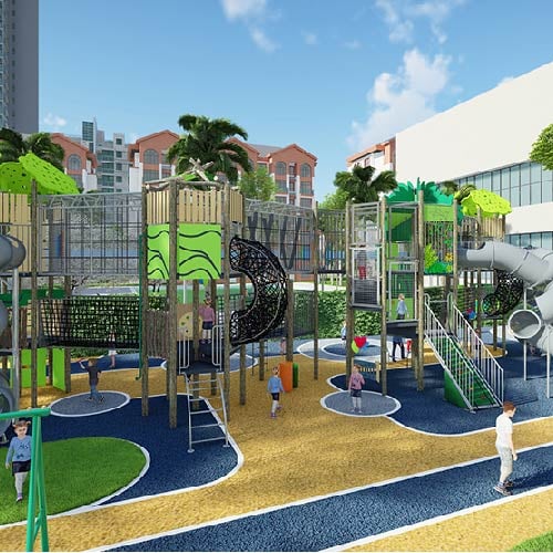 ألعاب الساحات