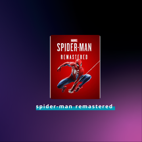 ‏spider man remastered | سبايدر مان ريماسترد