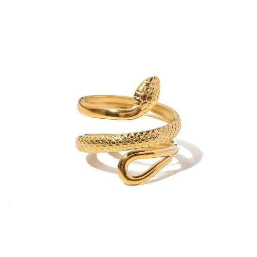 Snake Ring - Gold