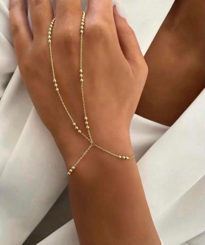 سوار كف يد لون ذهبي. MP-002