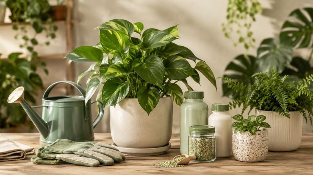 متى أستخدم السماد للنباتات المنزلية؟