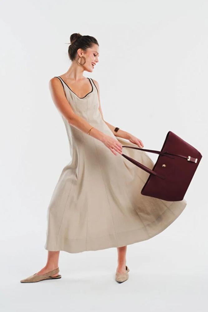 حقيبة كتف نسائية بالوان متعدده