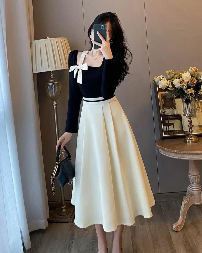 فستان كلاسيكي أنيق