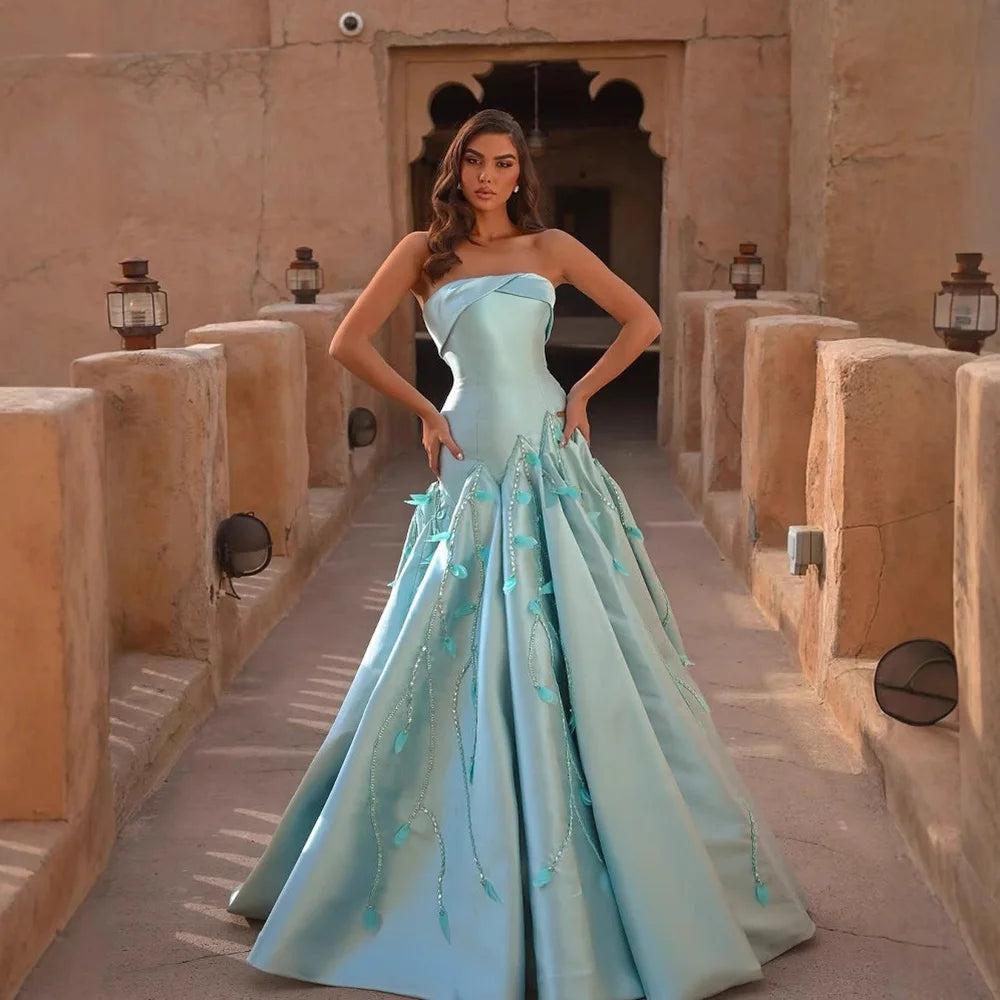 فستان سهرة ميكادو فخم