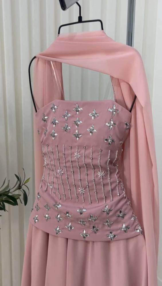 فستان سهره خامة شيفون