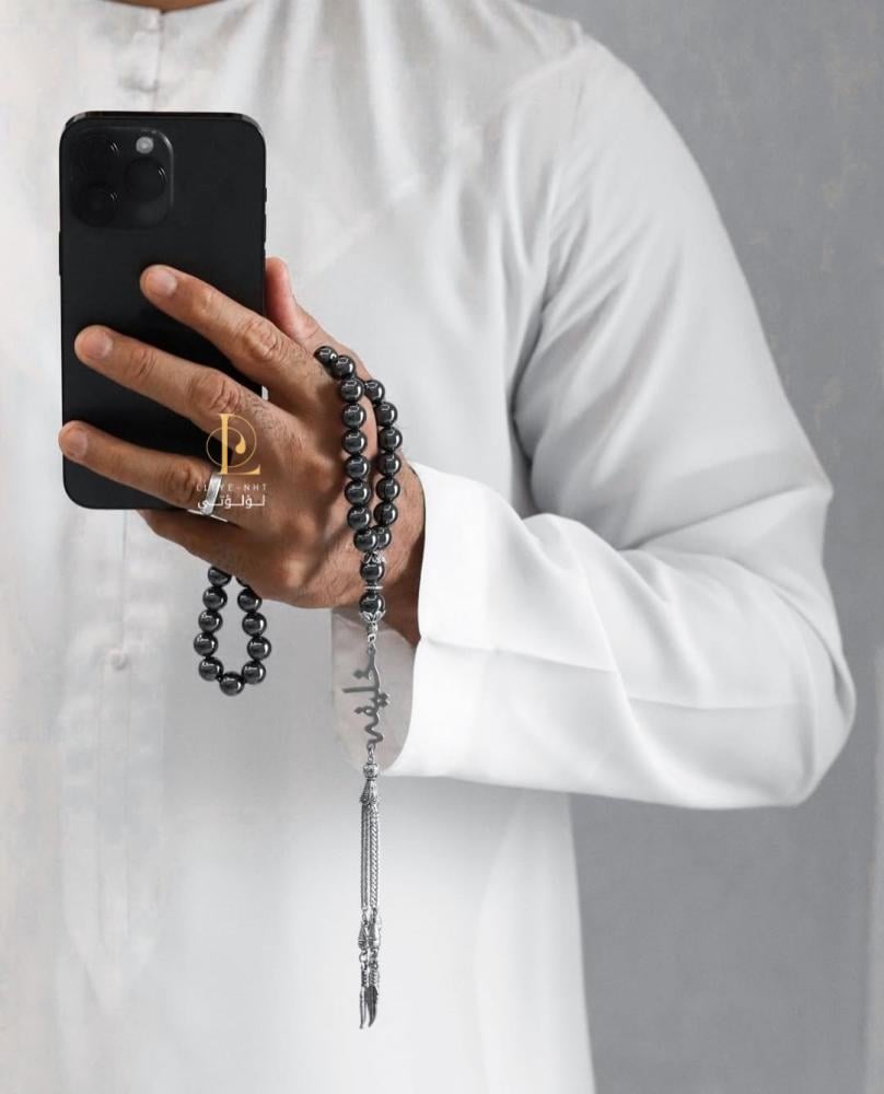 سبحة عقيق اصلي من متجر لؤلؤتي