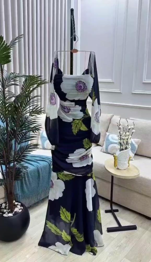 فستان مشجر  - فساتين لؤلؤتي