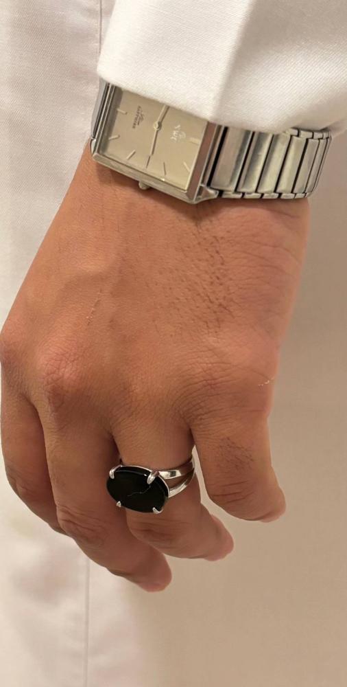 خاتم ملكي فضة خالص عيار 925