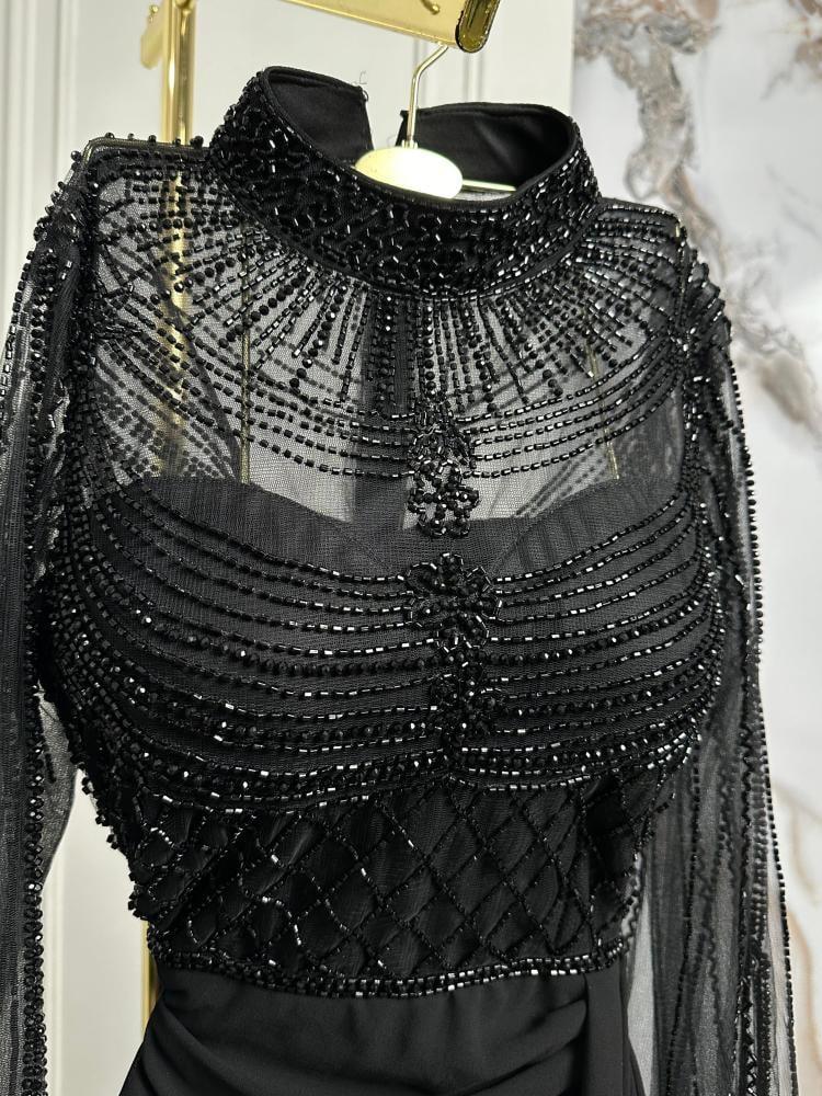 فستان سهره راقي مطرز