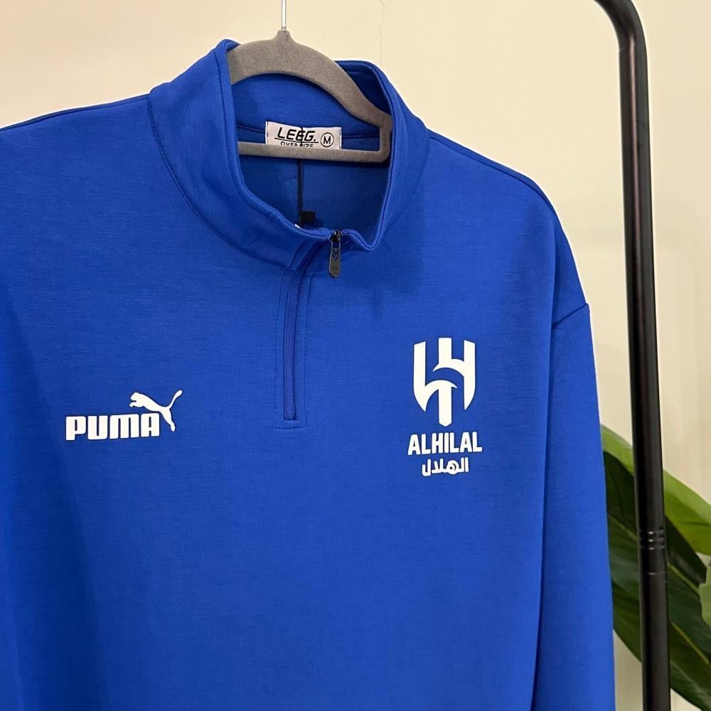 سويتر الهلال بفتحه اصباع جديد