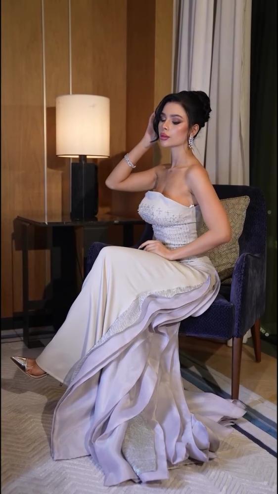 فستان سهرة  فخم