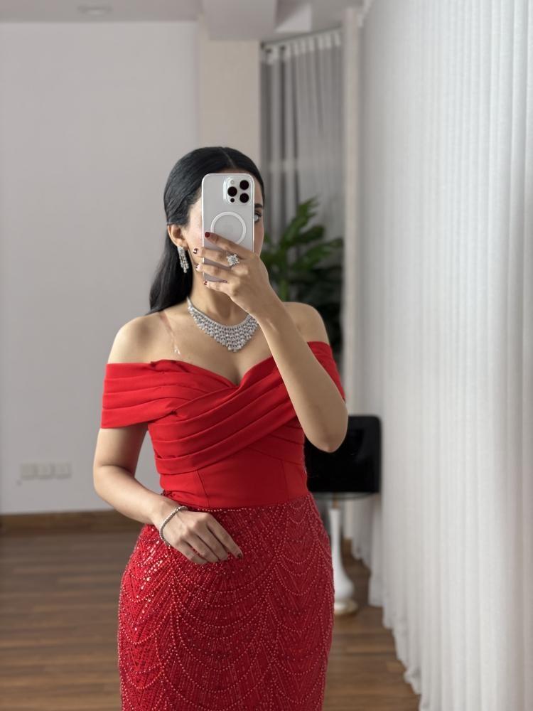 فستان سهرة فخم