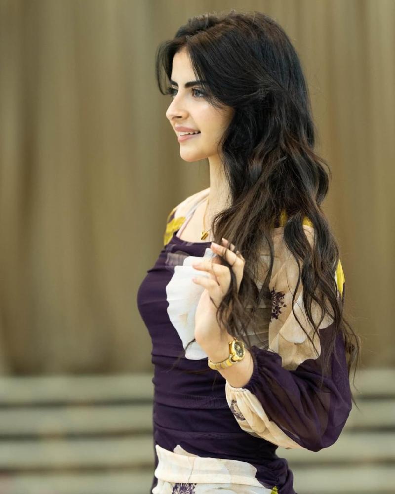 فستان مشجر  - فساتين لؤلؤتي