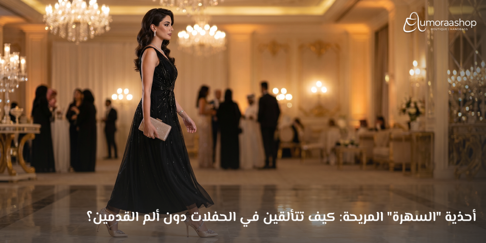 أحذية "السهرة" المريحة: كيف تتألقين في الحفلات دون ألم القدمين؟