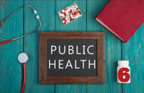 6 من الصحة العامة