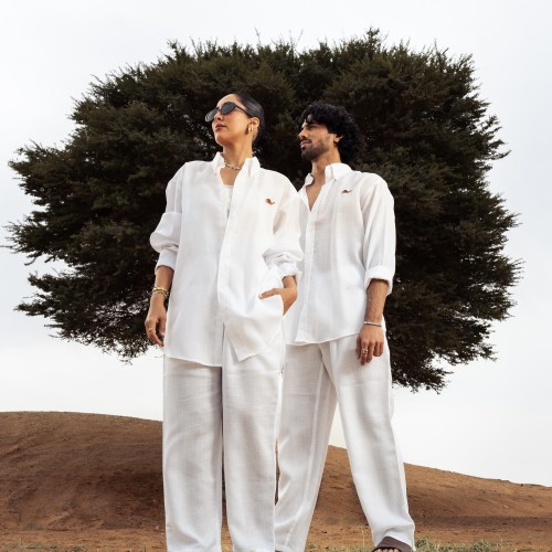 White Linen Shirts