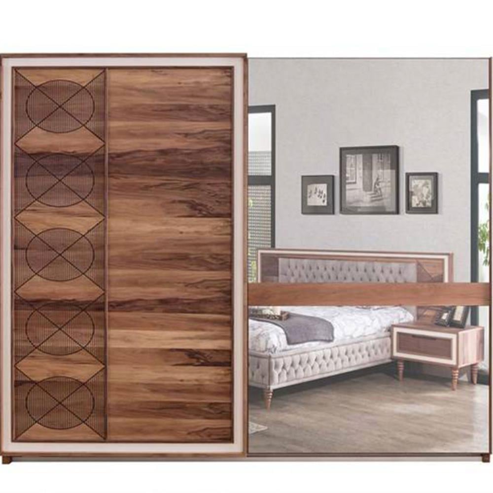 غرفة نوم 5 قطع بني