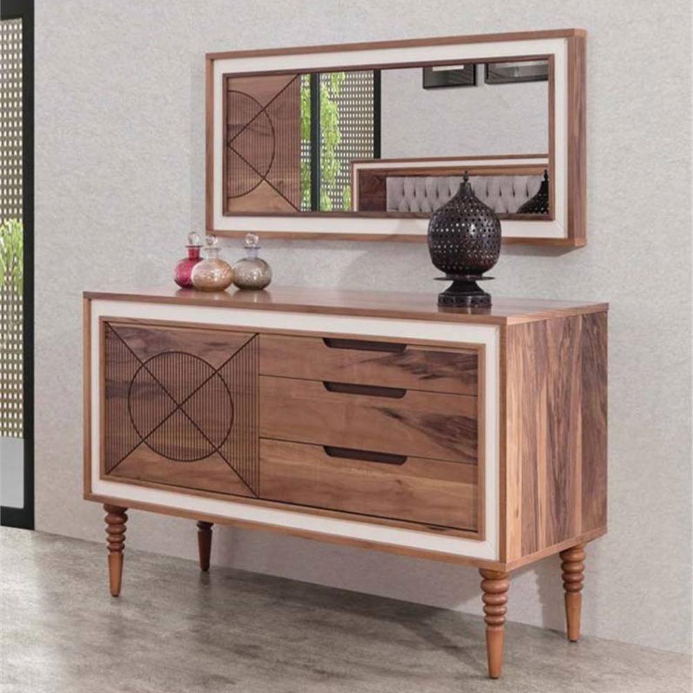 غرفة نوم 5 قطع بني