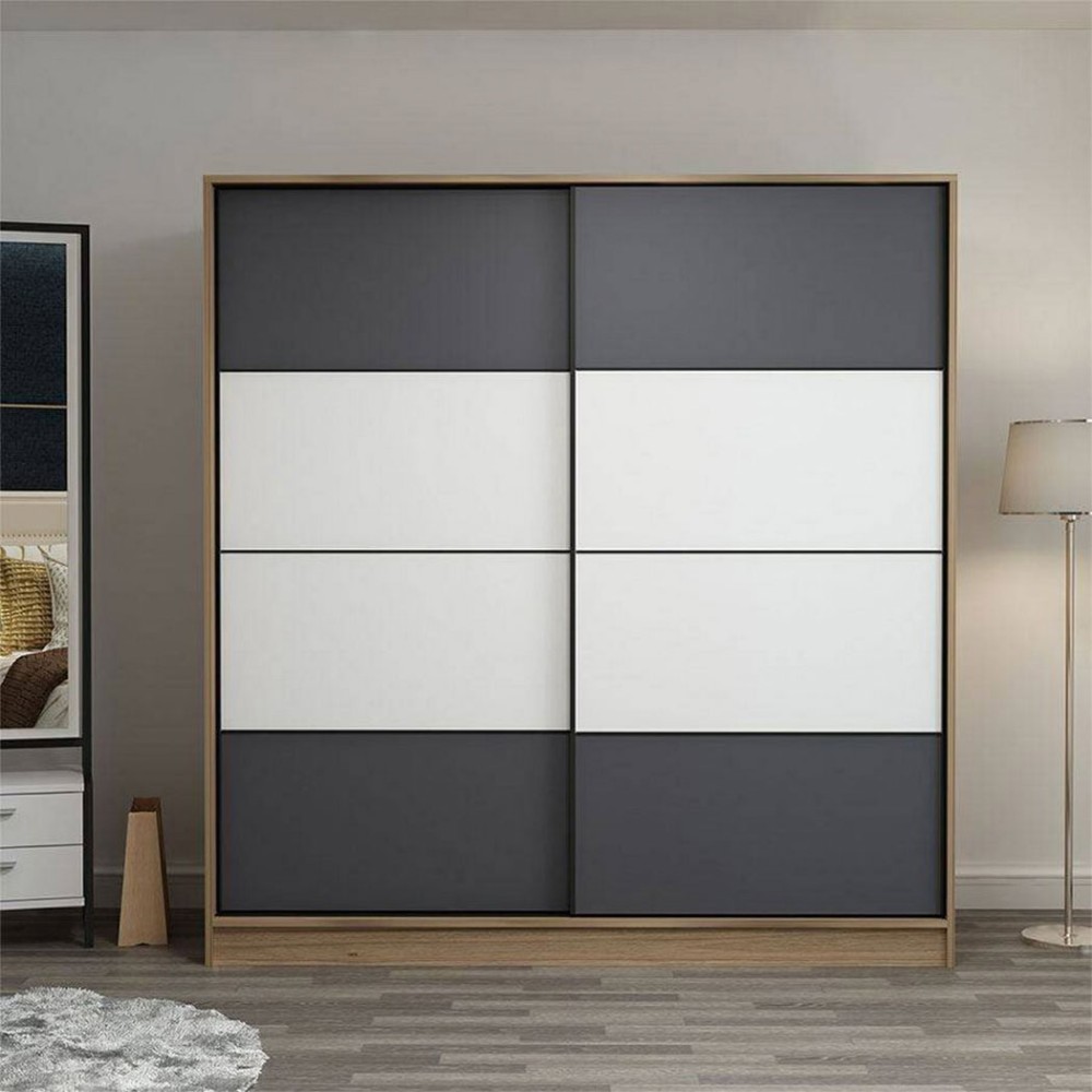 خزانة ملابس رصاصي 190 50 140سم من متجر بيتي بحي الرمال الرياض السعودية