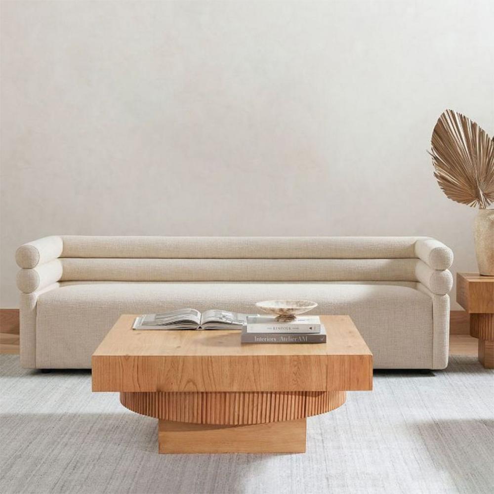 كنبة ثلاث مقاعد بيج من متجر بيتي السعودية