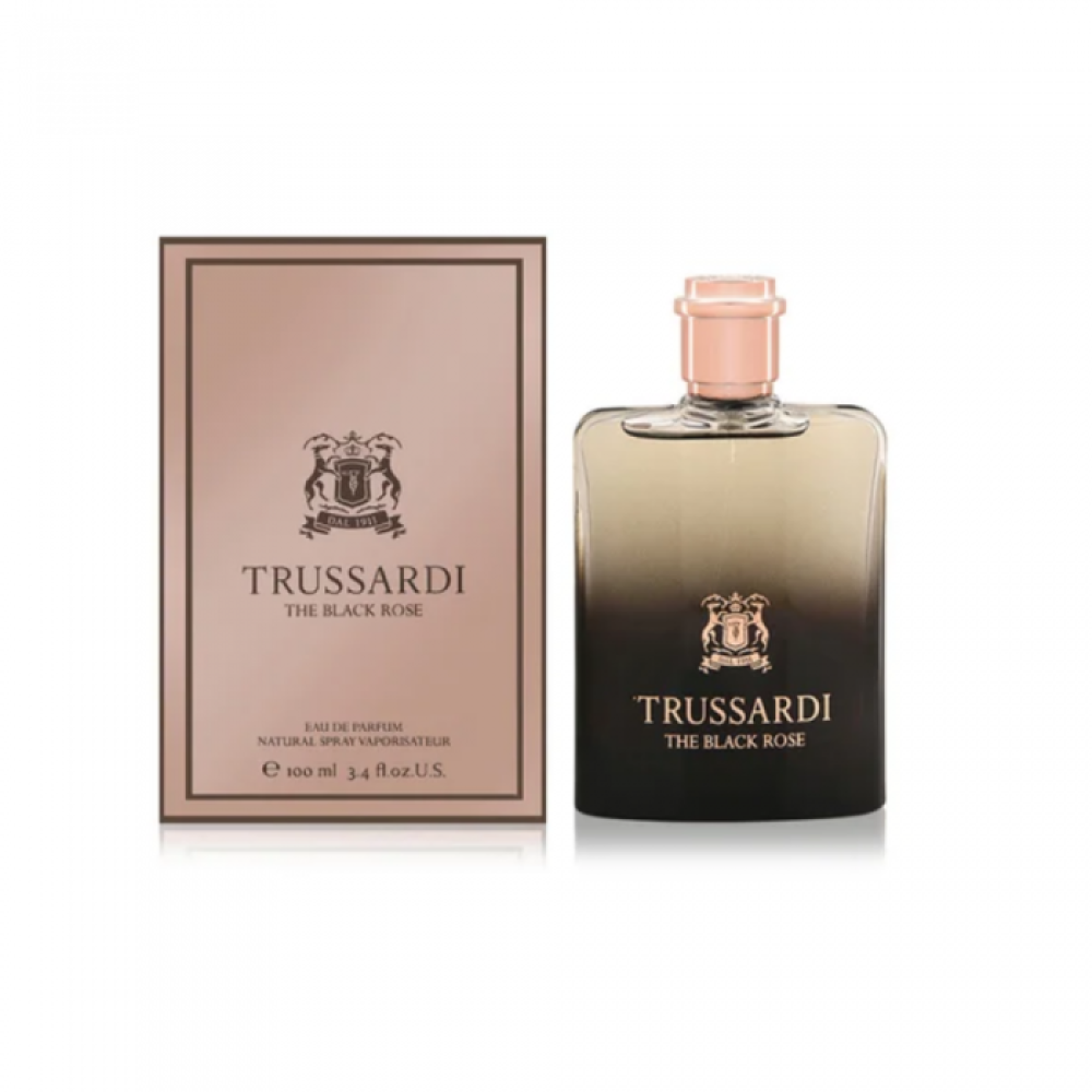 عطر تروساردي ذا بلاك روز للجنسين- 100 مل - أو دي بارفيوم
