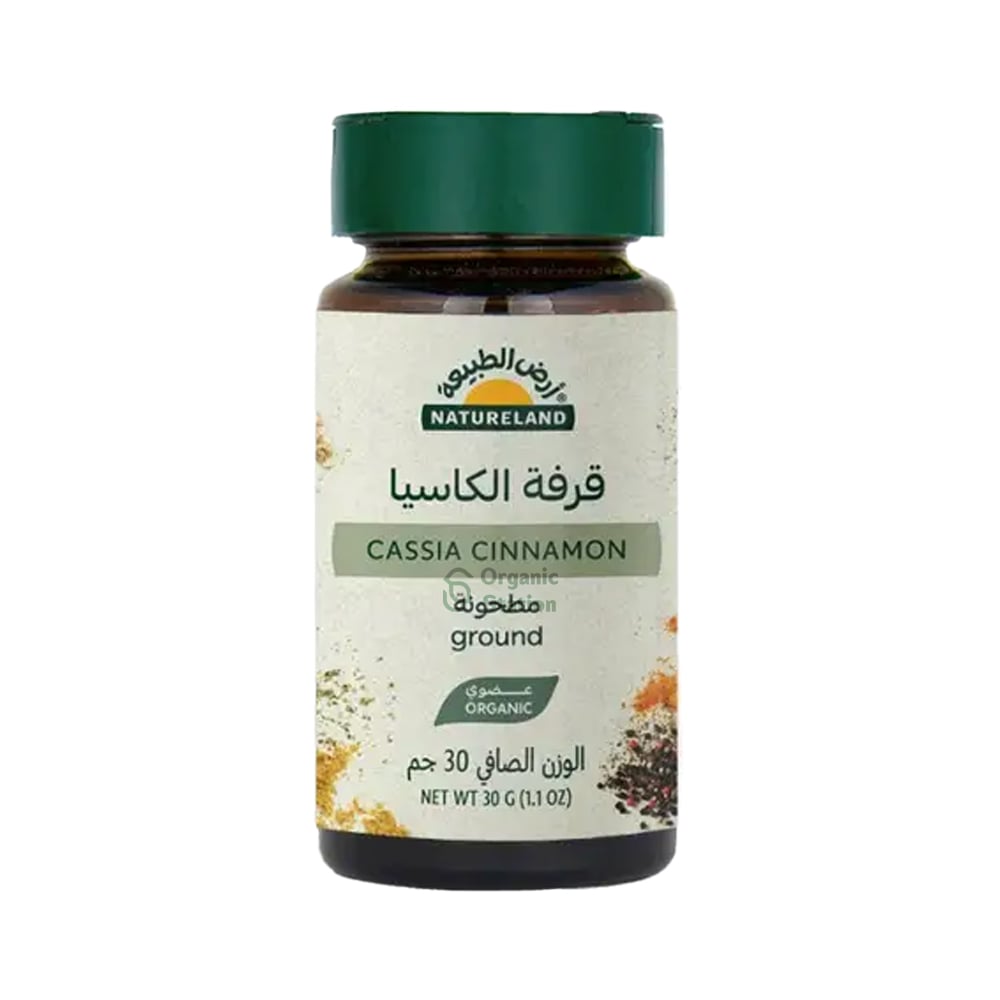 قرفة الكاسيا العضوية ارض الطبيعة