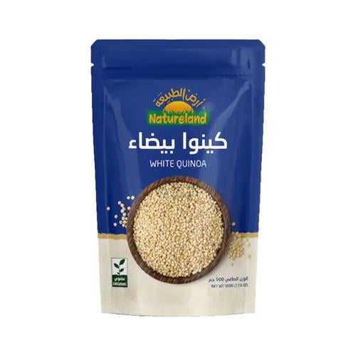 كينوا بيضاء عضوي ارض الطبيعة 500 جم