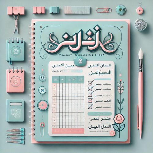 كشف متابعة اعمال السنة بدون تعبئة